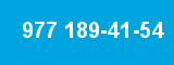 977 189-41-54 977 189-41-54